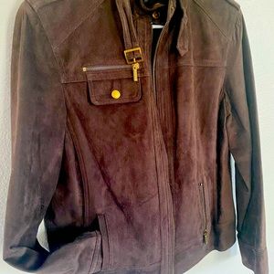 Leather Anne Klein Moto Jacket